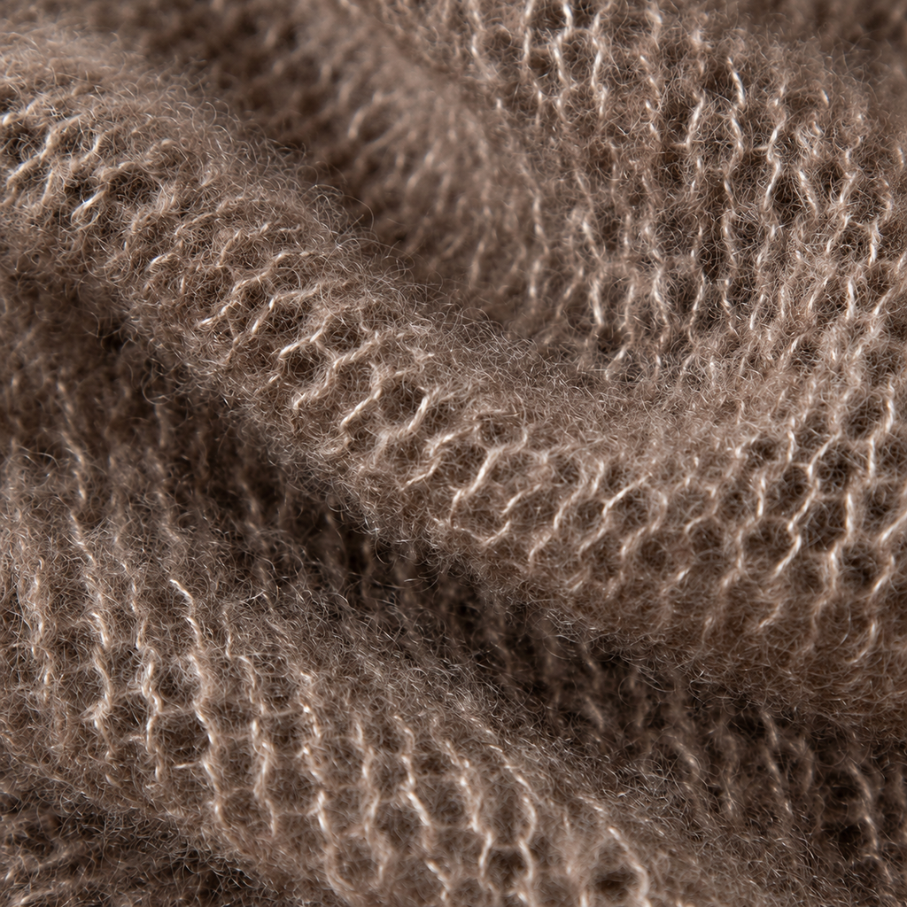 Cashmere and Silk Sweater - Long Sleeves