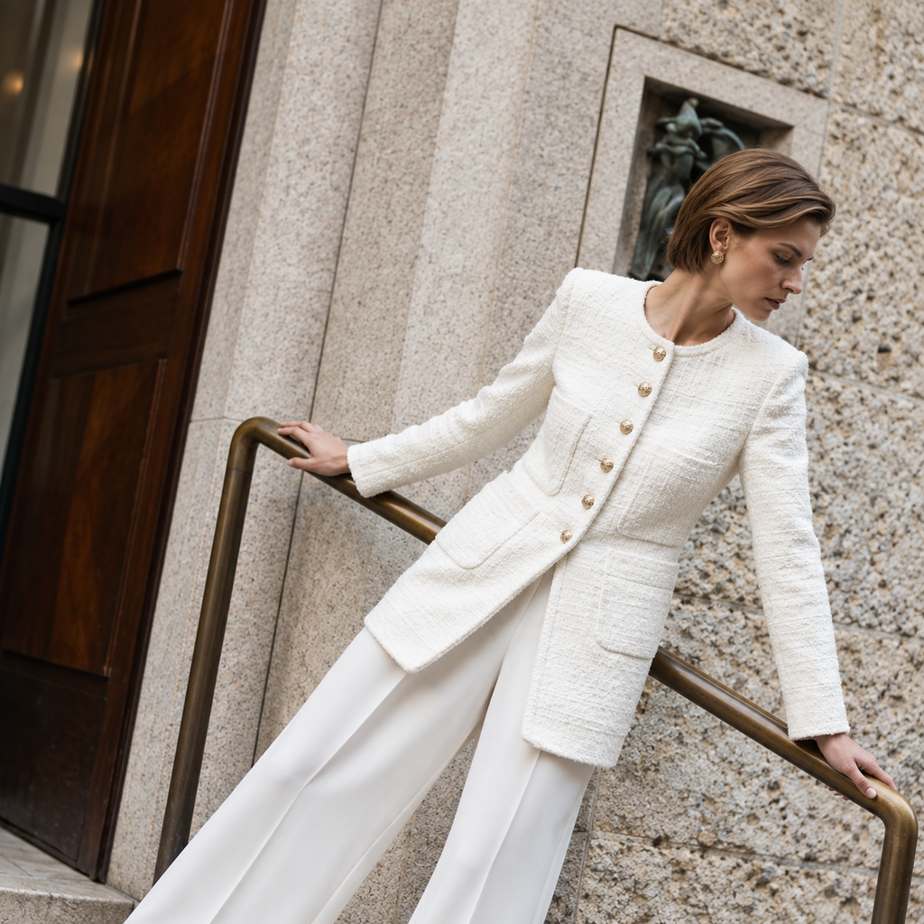Ameline Bouclé Blazer