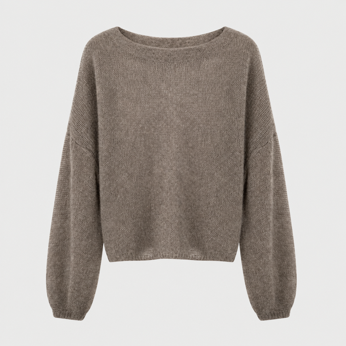 Cashmere and Silk Sweater - Long Sleeves